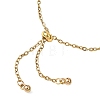 304 Stainless Steel Cable Chain Ball Link Chain Bracelet Making AJEW-JB01458-01-3