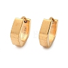 304 Stainless Steel Polishing Effect Hoop Earrings EJEW-M001-35G-4