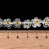 Handmade Millefiori Lampwork Beads Strands X-LAMP-G164-03O-4