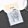 SHEGRACE Brass Micro Pave Clear Cubic Zirconia Pendants XGRQ29717-394P-V-6