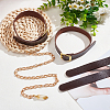 PU Leather Choker Necklaces with Alloy Clasp AJEW-WH0348-131B-4