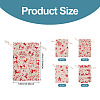 20Pcs 4 Styles Christmas Theme Cotton Fabric Cloth Bags ABAG-TA0002-04A-4