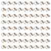 500Pcs Iron Crimp Beads Covers IFIN-ME0001-23B-1
