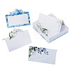 80 Sheets 4 Styles Rectangle Paper Table Place Cards AJEW-TA0003-61-3