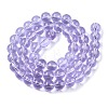 Transparent Glass Beads Strands GLAA-T032-T8mm-01-3