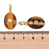 Natural Mixed Stone Pendants G-F837-05-4