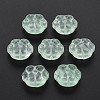 Transparent Baking Painted Glass Beads GLAA-S190-021-A05-5