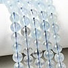 Natural Aquamarine Beads Strands G-G344-A07-6mm-1