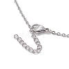 Non-Tarnish 304 Stainless Steel Cable Chains Necklaces NJEW-JN04713-01-4