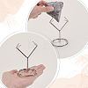 Alloy Mineral Stone Display Holder ODIS-WH0030-239P-3