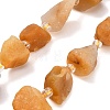 Natural Yellow Botswana Agate Beads Strands GG-CBA0B77-A21-03-2