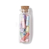 Transparent Glass Wishing Bottle Decoration PALLOY-JF03136-1
