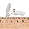 304 Stainless Steel Stud Earrings for Women EJEW-F410-01P-3