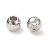 304 Stainless Steel Round Spacer Beads STAS-N020-18C-2