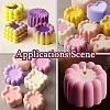 2Pcs 2 Styles Square Circular Cake Baking Silicone Molds ST-CJ0043-083-7