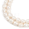 Natural Cultured Freshwater Pearl Beads Strands PEAR-P064-20L-05A-4