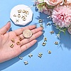 304 Stainless Steel Charms STAS-YW0004-01G-5