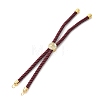 Cotton Cord Bracelet Making KK-F758-03-02-G-2