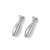 304 Stainless Steel Beads STAS-F320-15B-P-1