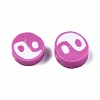 Handmade Polymer Clay Beads CLAY-T016-65J-2