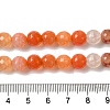 Dyed & Heated Natural Dragon Veins Agate Beads Strands G-P539-A01-15-5