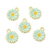 Alloy Enamel Charms FIND-H035-01C-LG-4