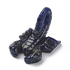 Natural Sodalite Carved Healing Scorpion Figurines DJEW-M008-01B-2