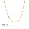 Stainless Steel Snake Chain Necklaces PW-WG8A4BA-06-1