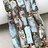 Natural Larimar Beads Strands G-D353-A03-1