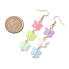 Acrylic Dangle Earrings EJEW-JE05751-01-3