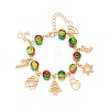 Christmas Alloy Beads Charm Bracelets FS-WGF0FCC-02-2