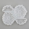 Gear Straw Topper Silicone Molds Decoration X-DIY-J003-15-3