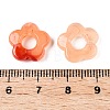 Gradient Color Transparent Acrylic Beads OACR-N137-49B-3