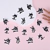 20Pcs 4 Style Alloy Enamel Pendants ENAM-SZ0004-32-3