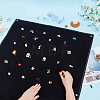1Pc Nylon Tactical Hook and loop Fastener Patch Hanging Display Board with Eyelets AJEW-OC0005-81A-3