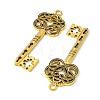 Tibetan Style Alloy Big Skeleton Key Pendants GLF9750Y-NF-2