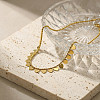 304 Stainless Steel Mini Multiple Charm Necklaces for Women WGEADAB-01-2