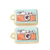 Printed Alloy Pendants AL-CBA7256-17A-G-1