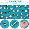 150Pcs Brass Spacer Beads KK-UN0002-86-5