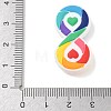 Autism Theme Silicone Beads SL-CBAF318-D01-3