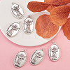 Tibetan Style Alloy Pendants PALLOY-CJ0003-01-6