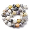 Natural Pink Opal Beads Strands G-RM250109-C5-4