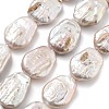 Natural Baroque Keshi Pearl Beads Strands PEAR-P064-08C-03C-2