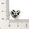 316 Surgical Stainless Steel  Hollow Out Beads STAS-Q304-01G-AS-3