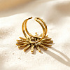 304 Stainless Steel Cuff Open Rings RJEW-H269-06G-4