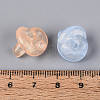 Luminous Frosted Transparent Acrylic Beads TACR-T029-23M-5