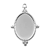 Non-Tarnish 304 Stainless Steel Pendant Cabochon Setting PW-WGAAEF3-01-1