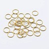 925 Sterling Silver Open Jump Rings STER-F036-02G-0.7x6mm-1