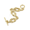 Brass Toggle Clasps KK-A223-33G-2