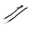 Braided Nylon Cord Bracelet Making MAK-A017-D03-07G-3